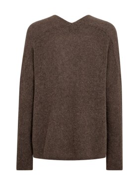 Mos Mosh - MMThora V-NEck Knit Falcon