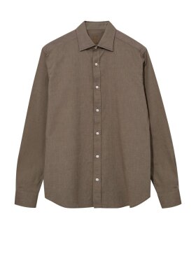 Mos Mosh Gallery - MMGMarco Oxford Shirt Chokolat