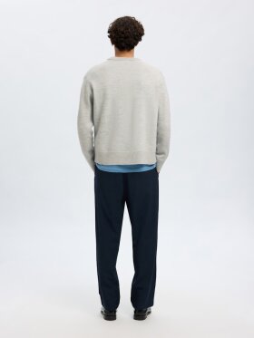 Selected - SLHARNE KNIT RELAXED WOOL SWEA