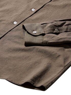 Mos Mosh Gallery - MMGMarco Oxford Shirt Chokolat