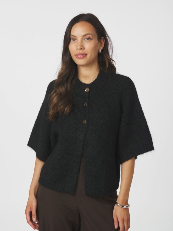 Neo Noir - Benuta Fluffy Knit cardigan
