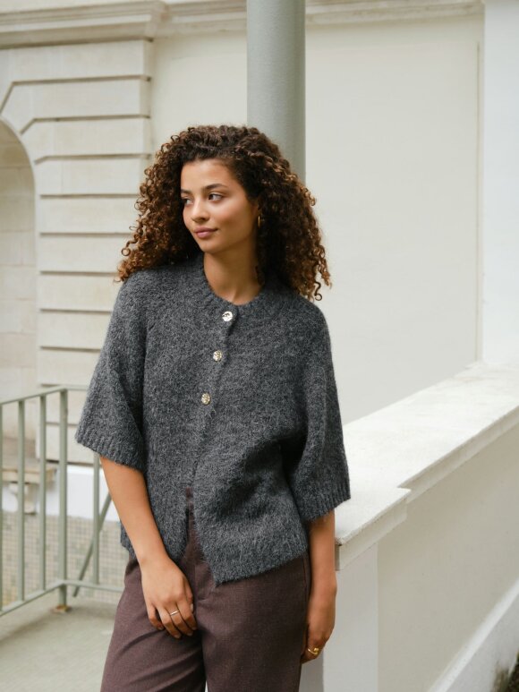 Neo Noir - Benuta Fluffy Knit cardigan