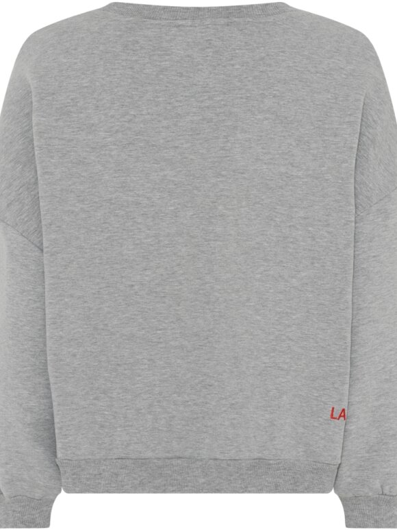 La Rouge - Laura Sweatshirt Grey Melange