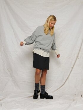 La Rouge - Laura Sweatshirt Grey Melange