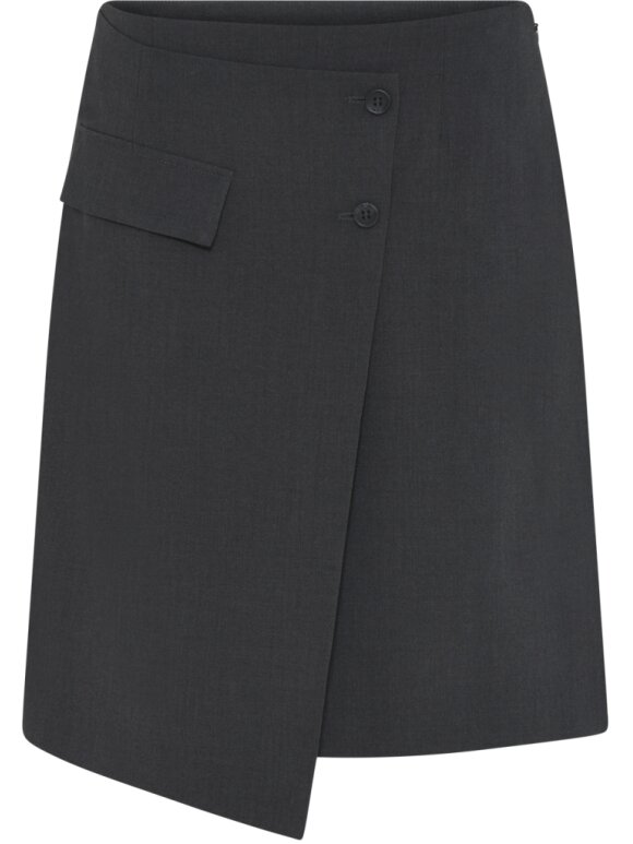 La Rouge - Trine Skirt Dark grey