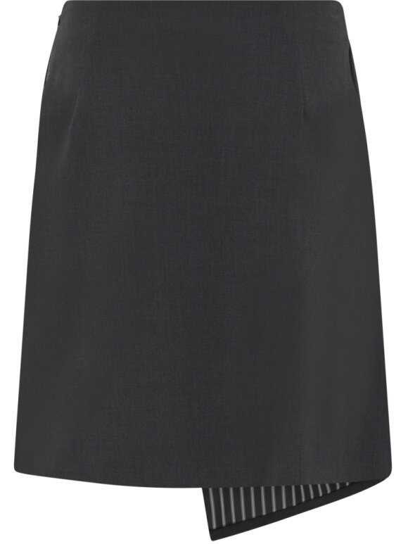 La Rouge - Trine Skirt Dark grey