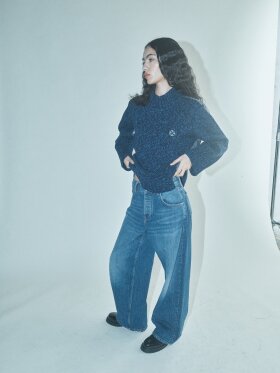 HEYANNO - MMHGrace Quilt Knit Sky Captia