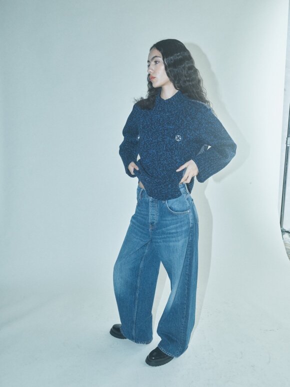 HEYANNO - MMHGrace Quilt Knit Sky Captia