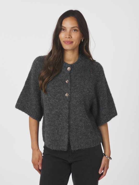 Neo Noir - Benuta Fluffy Knit cardigan