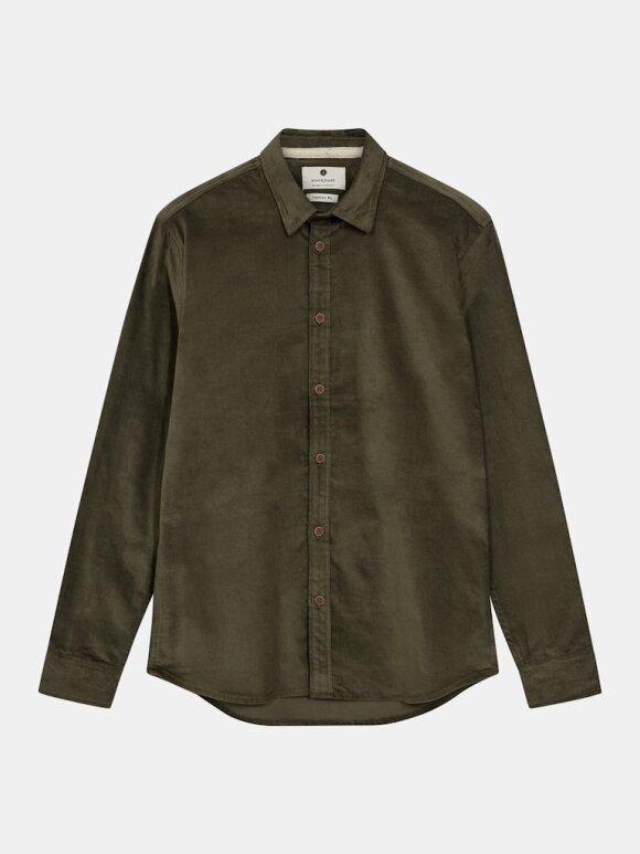 Anerkjendt - Akleif Solid Cord Shirt