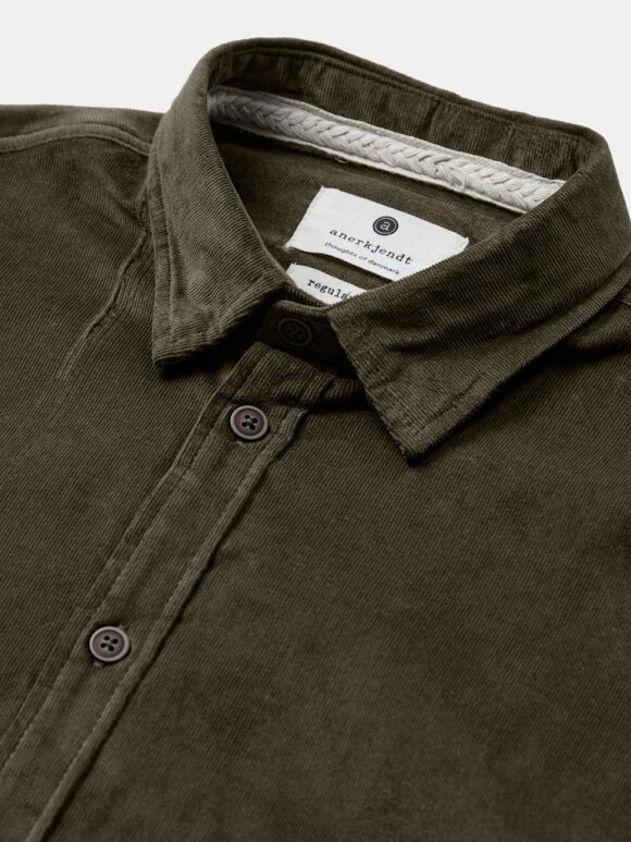 Anerkjendt - Akleif Solid Cord Shirt