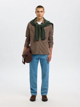Selected - SLHJACKIE SWEAT ZIP JACKET