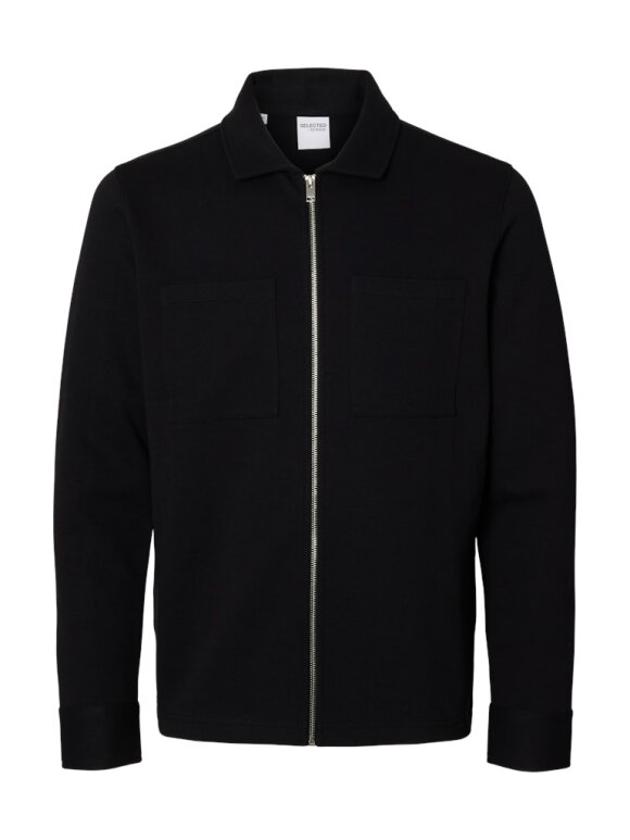 Selected - SLHJACKIE SWEAT ZIP JACKET