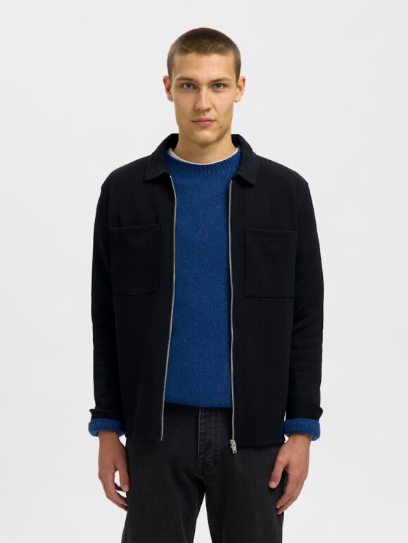 Selected - SLHJACKIE SWEAT ZIP JACKET
