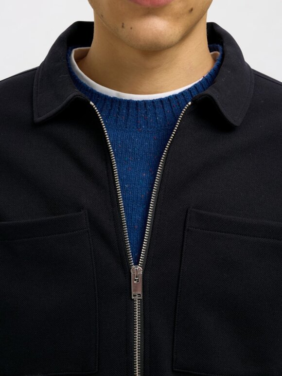 Selected - SLHJACKIE SWEAT ZIP JACKET