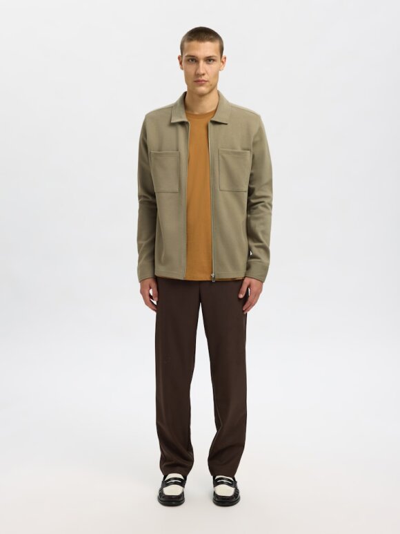 Selected - SLHJACKIE SWEAT ZIP JACKET