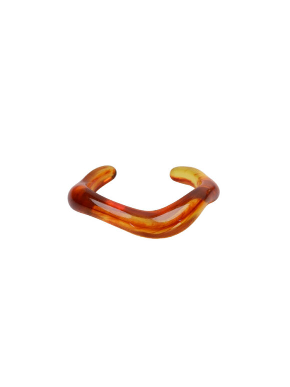 Black Colour - BCCara Bangle Amber