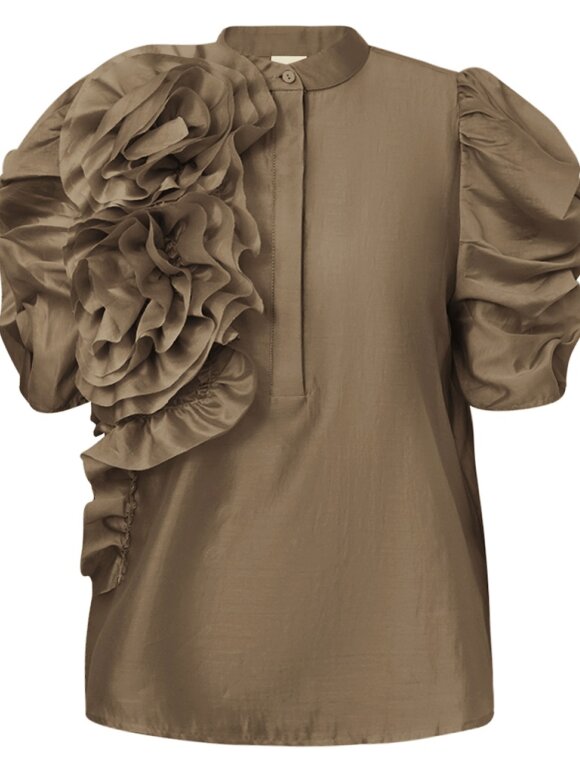 Gossia - AnnsofiGO Blouse Latte