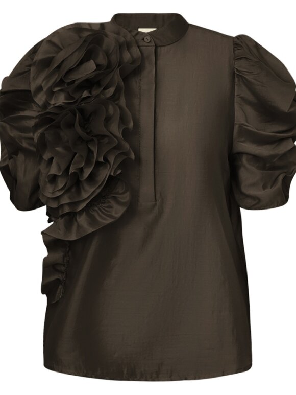 Gossia - AnnsofieGO Blouse Coffee