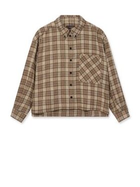 HEYANNO - MMHMirror Check Print Shirt