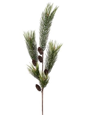 Mr. Plant - Grankvist med kogler 120cm.