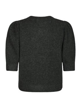 Neo Noir - Trudy Deco Knit Cardigan Antra