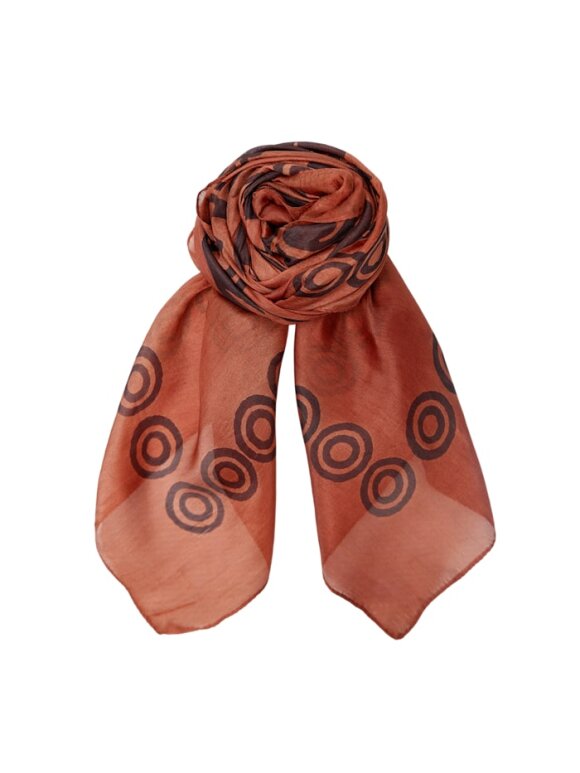 Black Colour - BCKirstine Silk Scarf Mocca