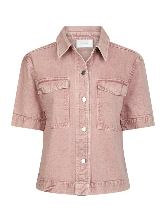 Neo Noir - Tiki Solid Shirt Ash Rose