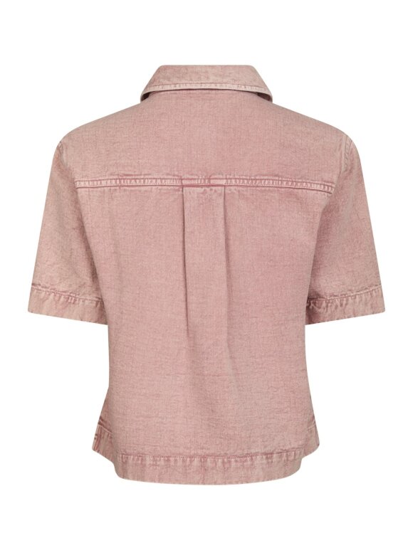 Neo Noir - Tiki Solid Shirt Ash Rose
