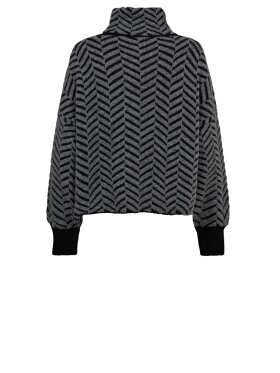 Gossia - GinaGO Sweater Black grey Mix