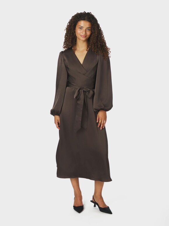 Neo Noir - Rimini Heavy Sateen Dress