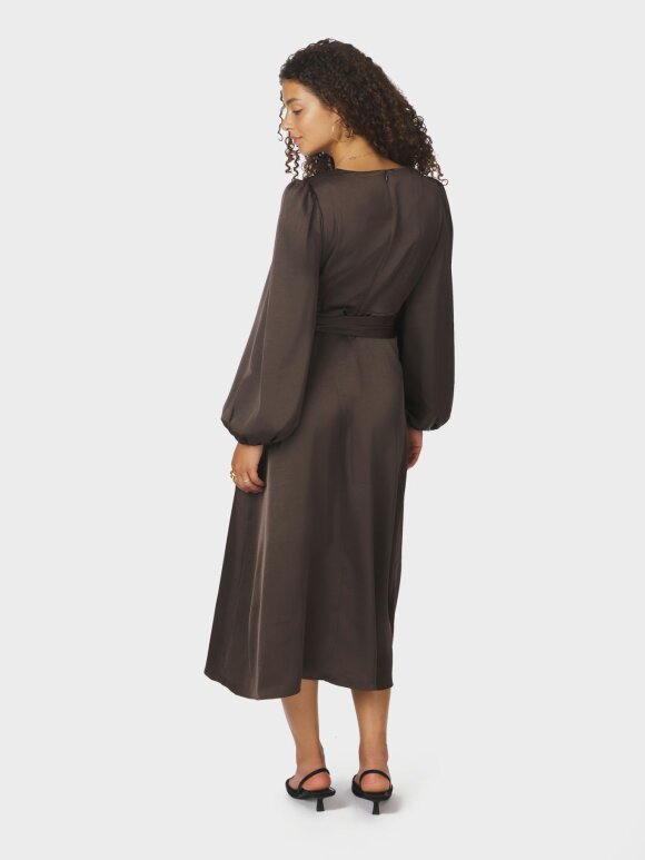 Neo Noir - Rimini Heavy Sateen Dress