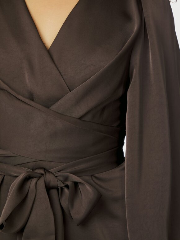 Neo Noir - Rimini Heavy Sateen Dress