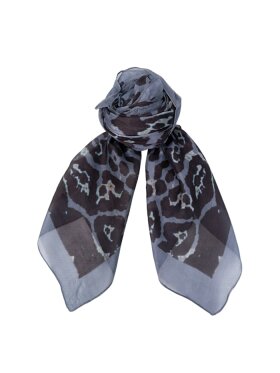 Black Colour - BCHannah Silk Scarf Grey