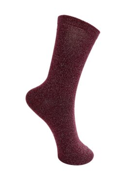 Black Colour - BCLurex Sock Wine