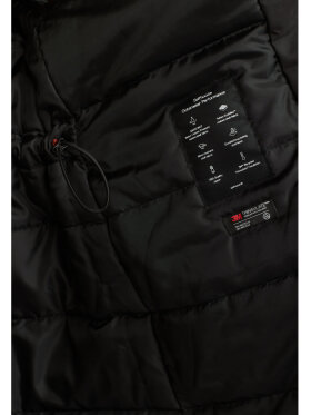 Selfhood Dame - Long Hooded Parka Black