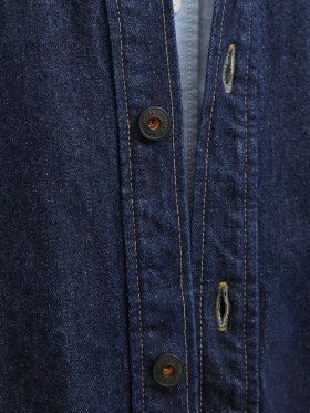 Royal Denim Division - RDDCOLTER DARK DENIM OVERSHIRT