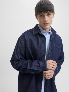 Royal Denim Division - RDDCOLTER DARK DENIM OVERSHIRT