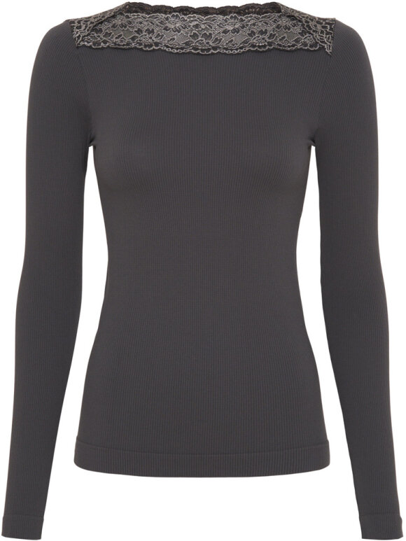tim&simonsen - Anita rib T-shirt LS Neco