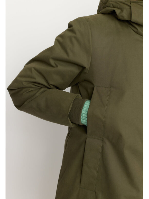 Selfhood Dame - Hooded Parka Army