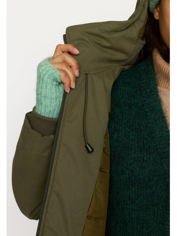 Selfhood Dame - Hooded Parka Army