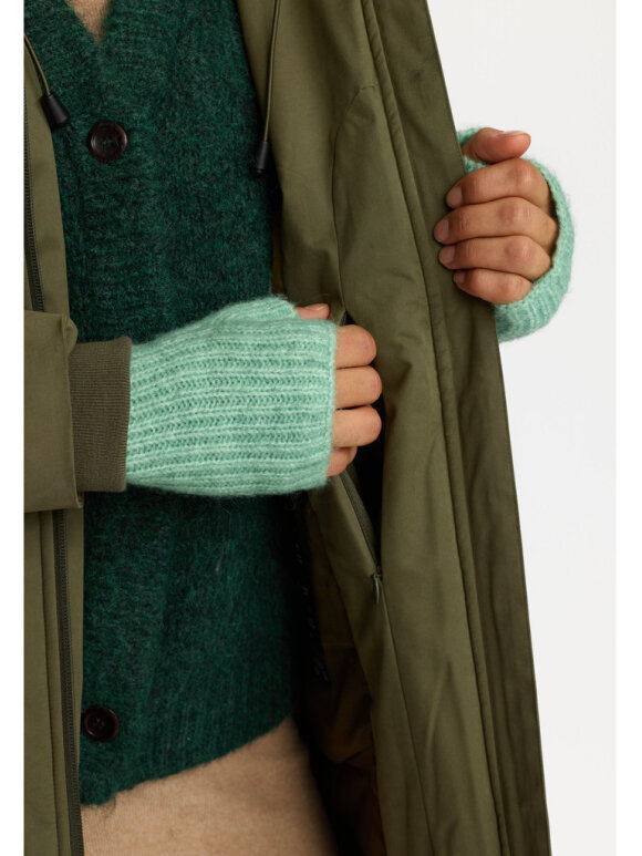 Selfhood Dame - Hooded Parka Army