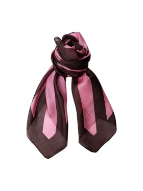 Black Colour - BCNalira Silk Scarf Winter Ros