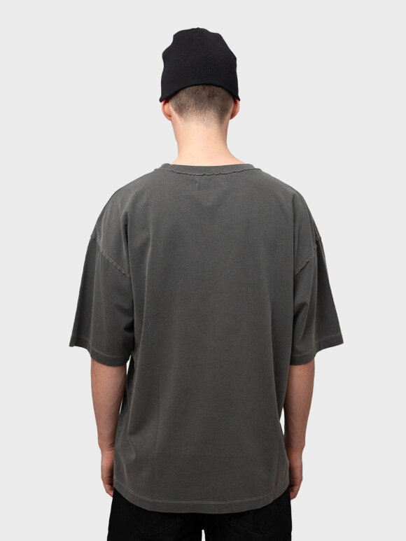 LAU--LAU - LAU Logo Tee Grey