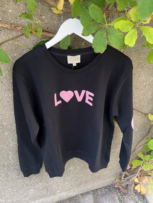 Lulus Love - Love Sweat Black/Rosa