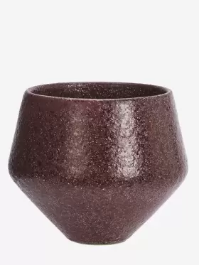 Madam Stoltz - Stoneware flower Pot Rasberry