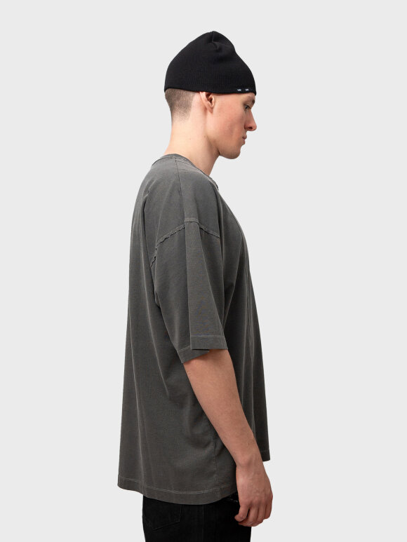 LAU--LAU - LAU Logo Tee Grey