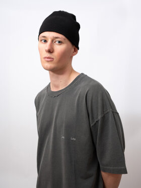 LAU--LAU - LAU Logo Tee Grey