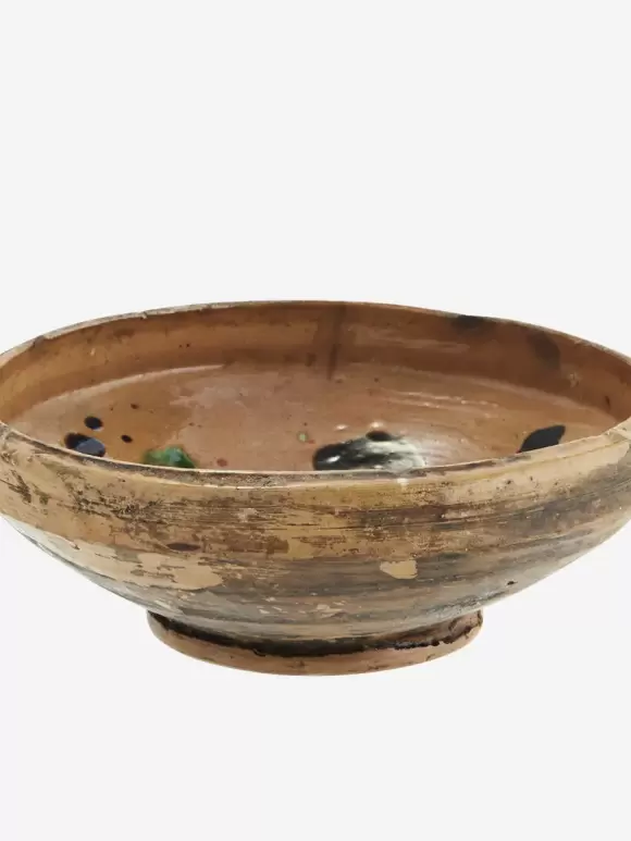Madam Stoltz - Re-used earthenware bowl brown