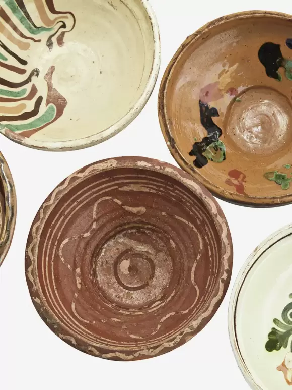 Madam Stoltz - Re-used earthenware bowl brown